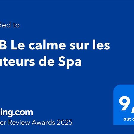 Tiege B&B Le Calme Sur Les Hauteurs De Spa المظهر الخارجي الصورة